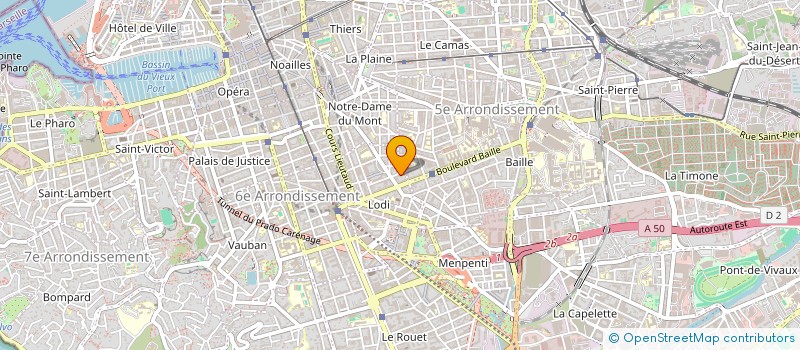 localisation de l'entreprise MADAME LUDIVINE THIERY à MARSEILLE