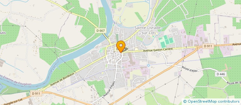 localisation de l'entreprise MADAME LUDIVINE TORRES à SAINTE-LIVRADE-SUR-LOT
