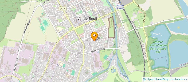 localisation de l'entreprise MADAME LUDIVINE TOTZ  VAL-DE-REUIL