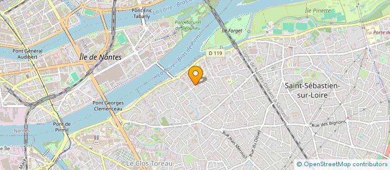 localisation de l'entreprise MADAME LUDIVINE TRAVERT  SAINT-SEBASTIEN-SUR-LOIRE