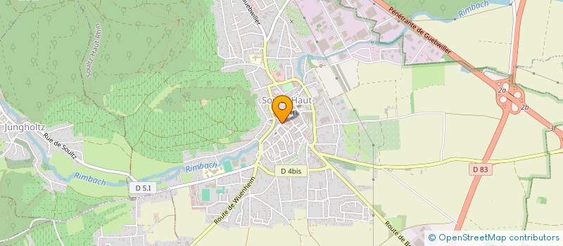 localisation de l'entreprise MADAME LUDIVINE VASUT  COLMAR