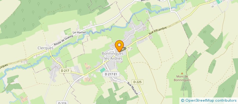 localisation de l'entreprise MADAME LUDIVINE VERCOUTRE  BONNINGUES-LES-ARDRES