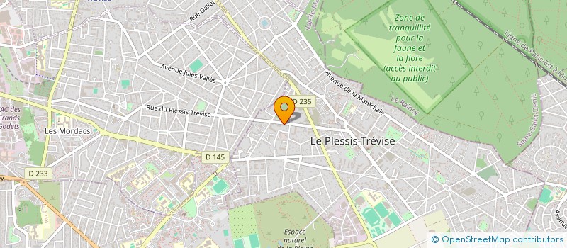 localisation de l'entreprise MADAME LUDIVINE VESTRIS à LE PLESSIS-TREVISE