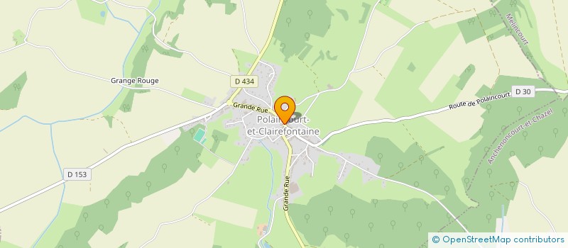 localisation de l'entreprise MADAME LUDIVINE VINCENT  PONT-DU-BOIS