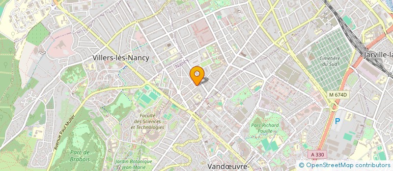 localisation de l'entreprise MADAME LUDIVINE VINGADASSAMY  NANCY