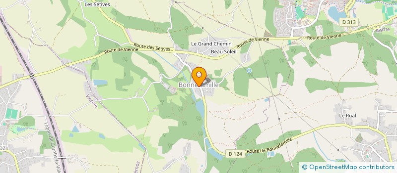 localisation de l'entreprise MADAME LUDIVINE VUILLET A CILES  BONNEFAMILLE