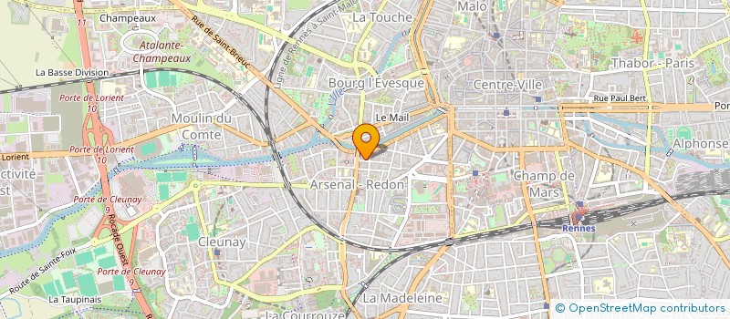 localisation de l'entreprise MADAME LUDIVINE ZIEGLER à RENNES