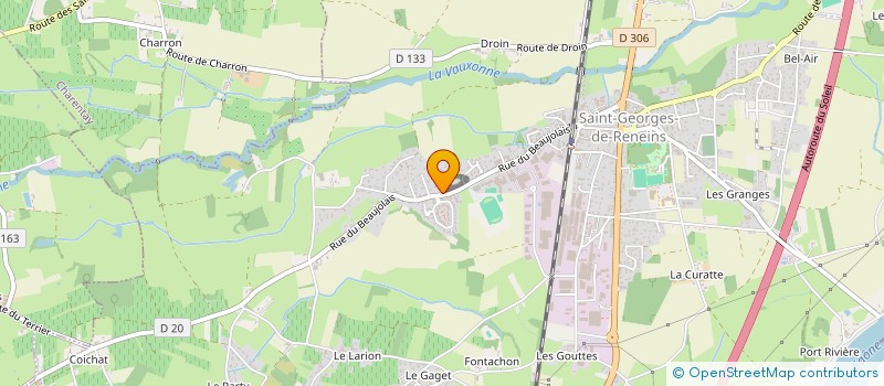 localisation de l'entreprise MADAME LUDIWINE HISBERGUE  SAINT-GEORGES-DE-RENEINS