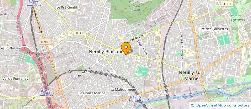 localisation de l'entreprise MADAME LUDMILA GUMENIUC à NEUILLY-PLAISANCE