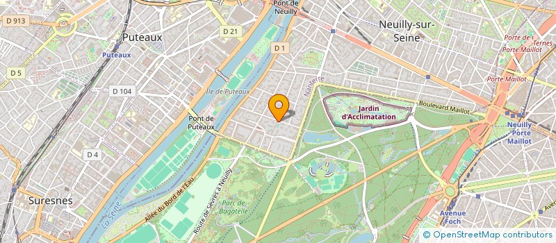 localisation de l'entreprise MADAME LUDMILA JANKOWSKA à NEUILLY-SUR-SEINE