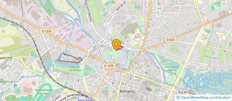 localisation de l'entreprise MADAME LUDMILA KOLTOUNOVA  AMIENS