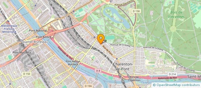 localisation de l'entreprise MADAME LUDMILA MOCHKINA  CHARENTON-LE-PONT