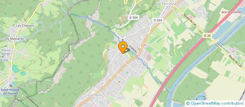 localisation de l'entreprise MADAME LUDMILA RIOUX à LUMBIN