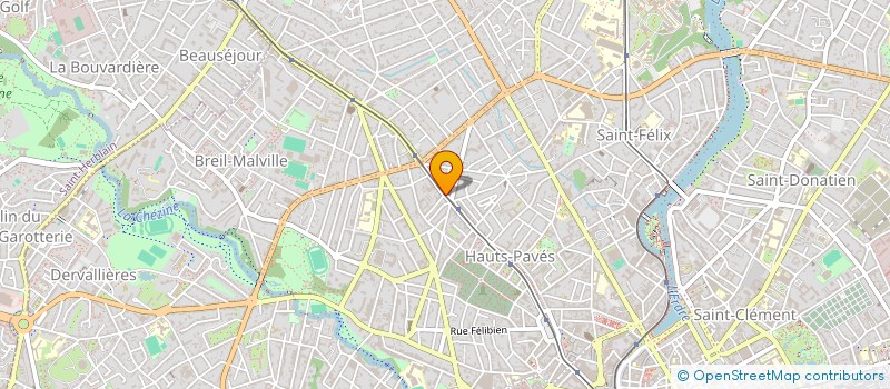 localisation de l'entreprise MADAME LUDMILA ROBINET à NANTES