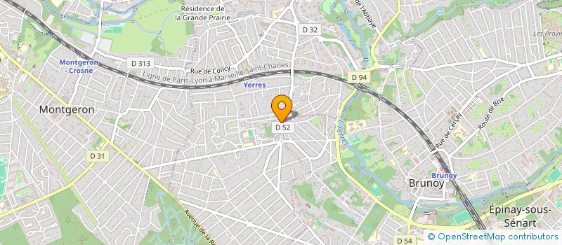 localisation de l'entreprise MADAME LUDMILA SAVIN  YERRES