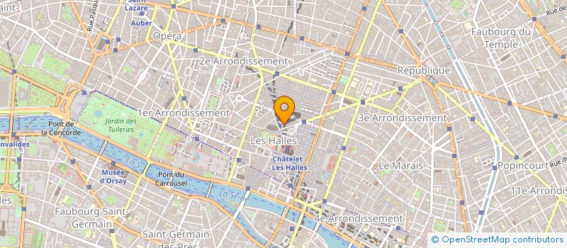 localisation de l'entreprise MADAME LUDMILA VARIGUINA à PARIS