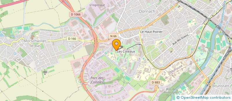 localisation de l'entreprise MADAME LUDMILLA BOISNE  MULHOUSE