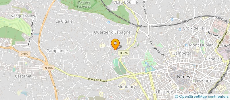 localisation de l'entreprise MADAME LUDMILLA GARAU à NIMES