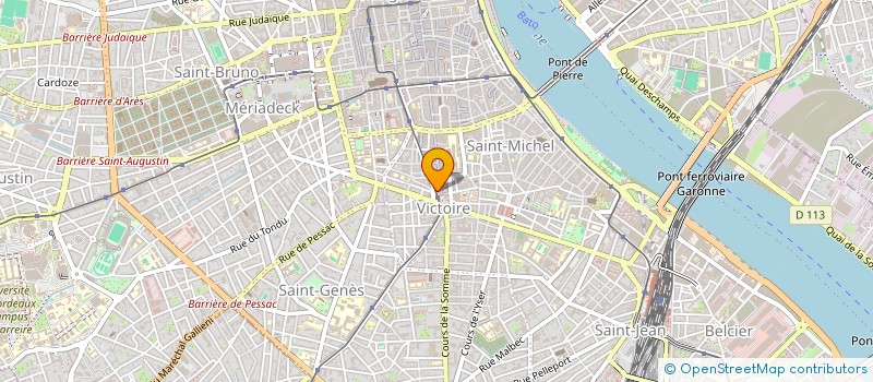 localisation de l'entreprise MADAME LUDMILLA GONZALES  BORDEAUX