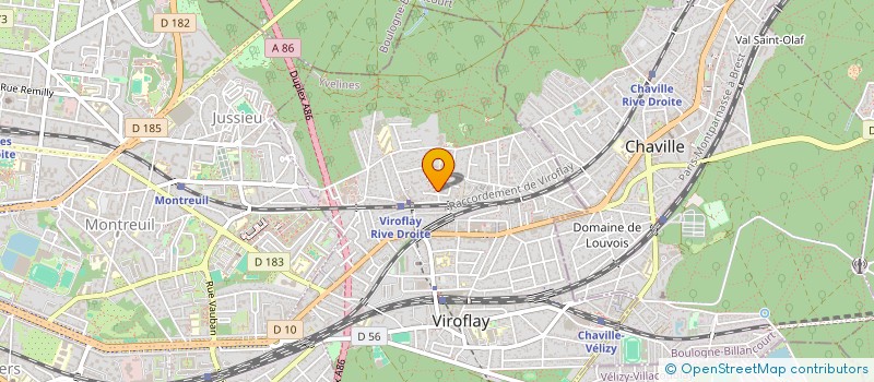localisation de l'entreprise MADAME LUDMILLA MATIGNON à COURBEVOIE