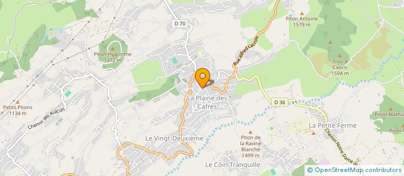 localisation de l'entreprise MADAME LUDMILLA SIXDENIERS  LE TAMPON