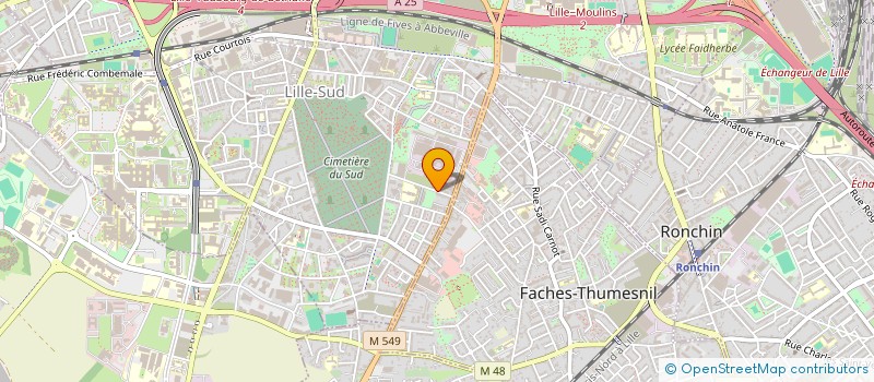localisation de l'entreprise MADAME LUDMILLA ZARETSKY à LILLE