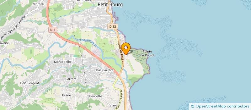 localisation de l'entreprise MADAME LUDMYLLA MEUNIER  PETIT-BOURG