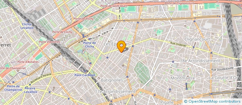 localisation de l'entreprise MADAME LUDOVICA DI BETTA  PARIS