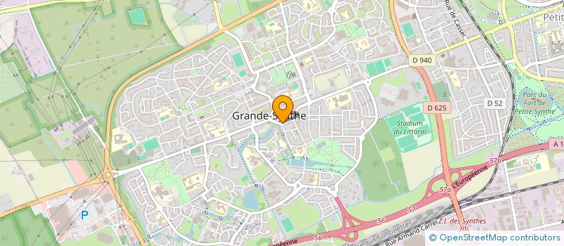 localisation de l'entreprise MADAME LUDOVIQUE CREACH à GRANDE-SYNTHE