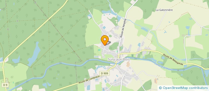 localisation de l'entreprise MADAME LUDYVINE BERTHEAU à SURY-AUX-BOIS