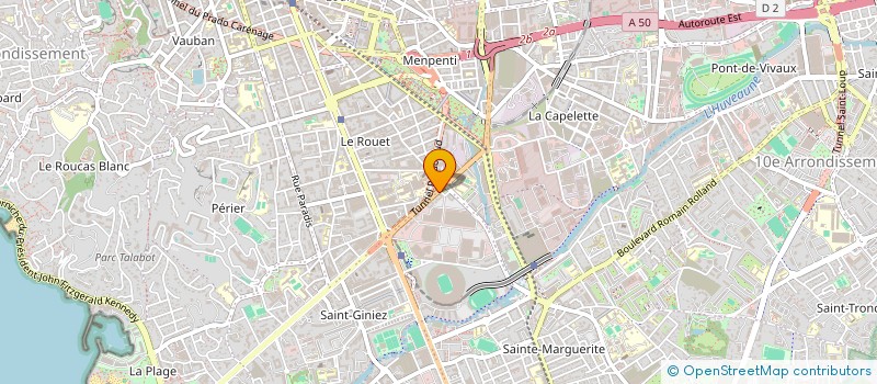 localisation de l'entreprise MADAME LUGDIVINE CHASSAIN à MARSEILLE