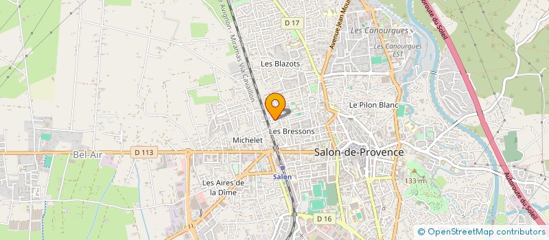 localisation de l'entreprise MADAME LUGDIVINE MEJANE à SALON-DE-PROVENCE