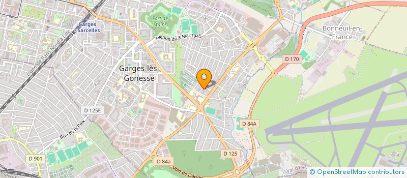 localisation de l'entreprise MADAME LUIDGIE DELIN  GARGES-LES-GONESSE