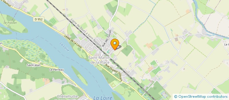 localisation de l'entreprise MADAME LUIGINA BOUREAU  GENNES-VAL-DE-LOIRE