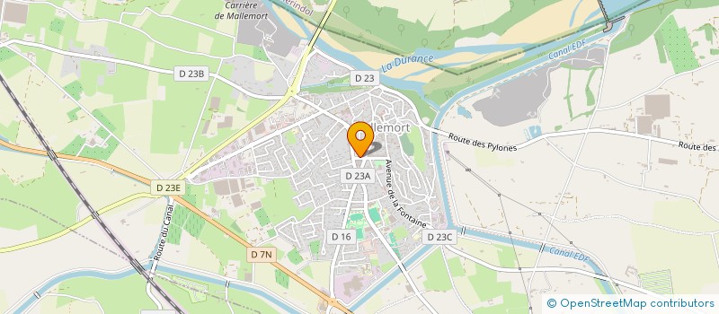 localisation de l'entreprise MADAME LUISA BERTRAN-MARCH à MALLEMORT