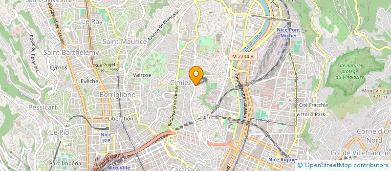 localisation de l'entreprise MADAME LUISA BUONERBA à NICE