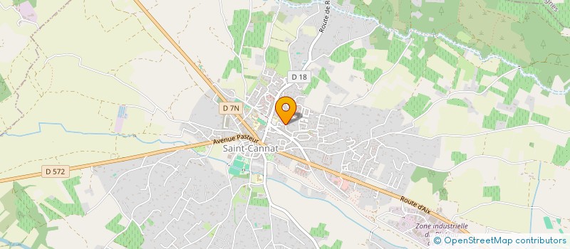 localisation de l'entreprise MADAME LUISA CHEYLAN  SAINT-CANNAT