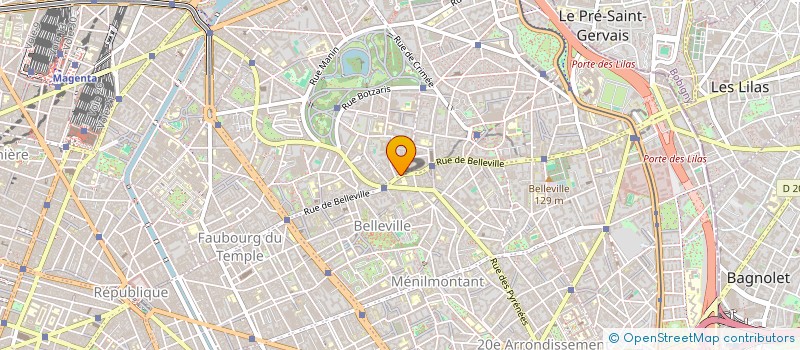 localisation de l'entreprise MADAME LUISA GARCIA GOMEZ  PARIS