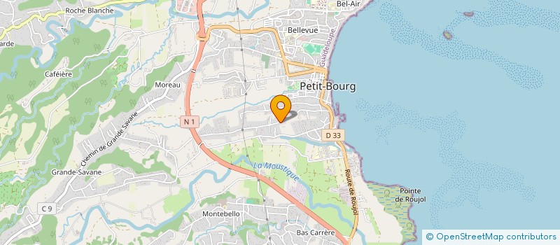 localisation de l'entreprise MADAME LUISA GONCALVES  PETIT-BOURG