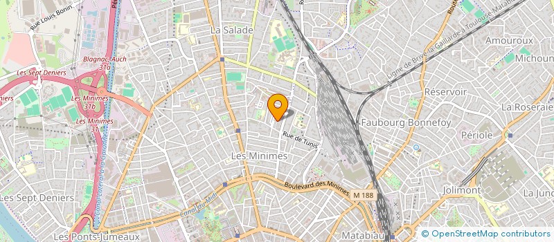 localisation de l'entreprise MADAME LUISA GRACIEUX à TOULOUSE