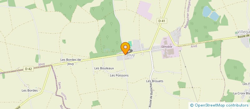 localisation de l'entreprise MADAME LUISA INCERA FABIAN à JOUY