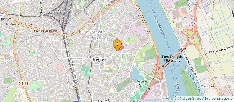 localisation de l'entreprise MADAME LUISA LAUGIER à BEGLES