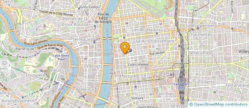 localisation de l'entreprise MADAME LUISA LEBRUN  LYON