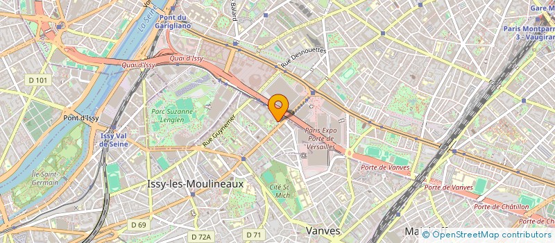 localisation de l'entreprise MADAME LUISA MARTIN--GALICIA  ISSY-LES-MOULINEAUX