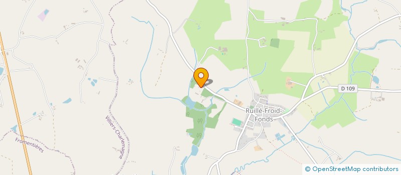 localisation de l'entreprise MADAME LUISA MESQUITA FERREIRA  RUILLE-FROID-FONDS