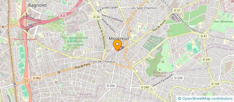 localisation de l'entreprise MADAME LUISA PAULATTO à MONTREUIL