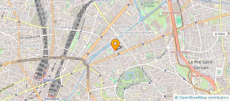 localisation de l'entreprise MADAME LUISA ROS  PARIS