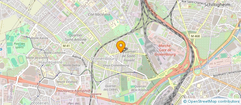 localisation de l'entreprise MADAME LUISA WIMMER à STRASBOURG