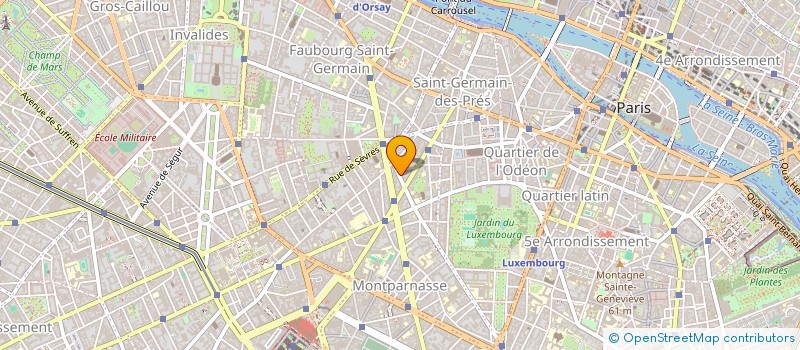 localisation de l'entreprise MADAME LUIZA PORTO CALABREZ  PARIS