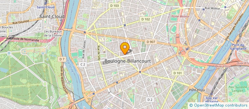 localisation de l'entreprise MADAME LUKAS GALLEGO  BOULOGNE-BILLANCOURT